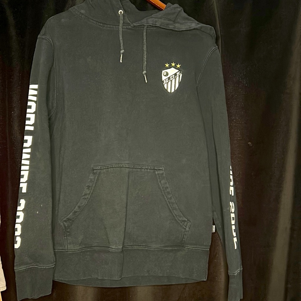 2002 Black&White HUF Worldwide Hoodie (Size:M)